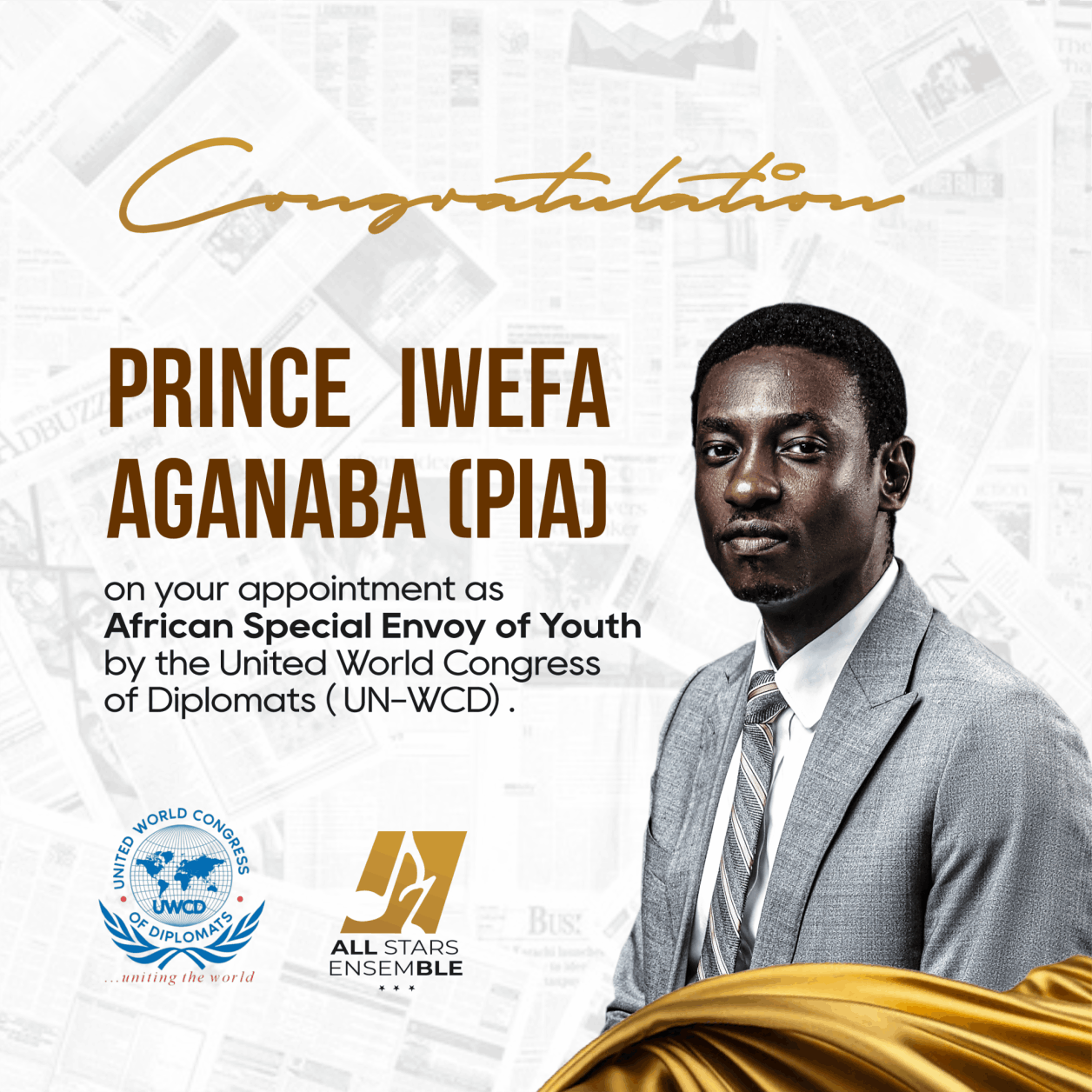 Congratulations - Prince Iwefa Aganaba